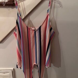 Striped Multicolor Women's Camisole